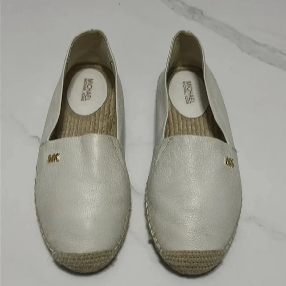 Michael Kors Women's White Espadrilles - Picture 1 of 4